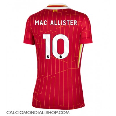 Maglie da calcio Liverpool Alexis Mac Allister #10 Prima Maglia Femminile 2024-25 Manica Corta Maglie da calcio Liverpool Alexis Mac Allister #10 Prima Maglia Femminile 2024-25 Manica Corta